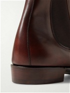 George Cleverley - Jason Leather Chelsea Boots - Brown