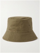 Off-White - Logo-Embroidered Cotton-Twill Bucket Hat