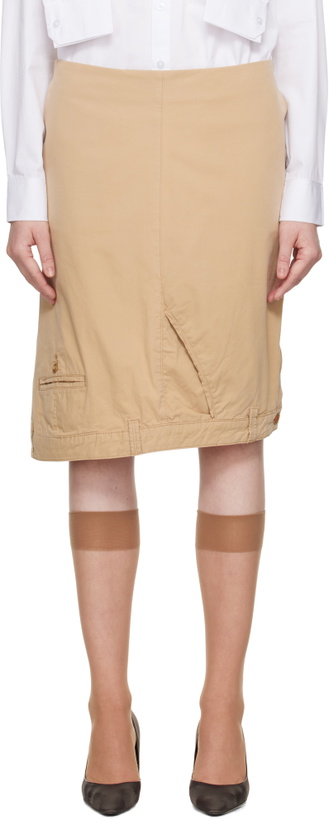 Photo: HODAKOVA Upside Down Trouser Midi Skirt