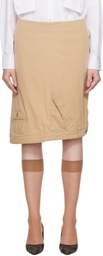 HODAKOVA Upside Down Trouser Midi Skirt