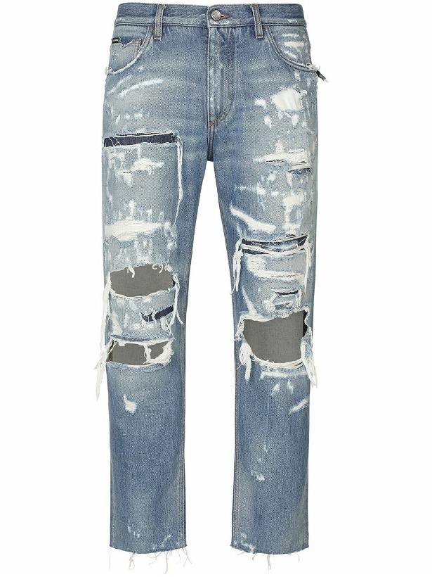 Photo: DOLCE & GABBANA - Cotton Jeans
