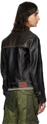 Andersson Bell Black Vintage Leather Jacket