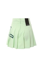 J.Lindeberg Recycled Technical Fabric Pleated Skirt