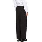 Yohji Yamamoto Black String Trousers