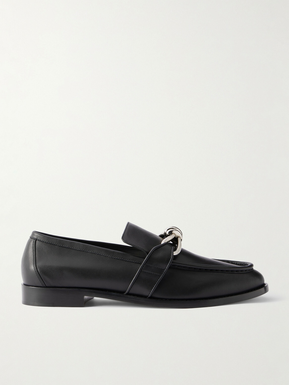 Bottega Veneta - Astaire Knot-Detailed Leather Loafers - Black