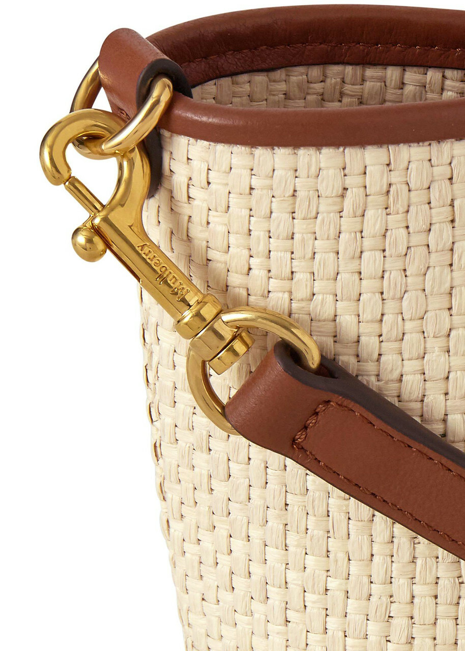 Mulberry Bayswater Mini Raffia Cross-body bag - Cream - One Size