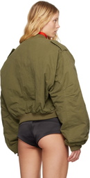 Entire Studios Khaki A-4 Bomber Jacket