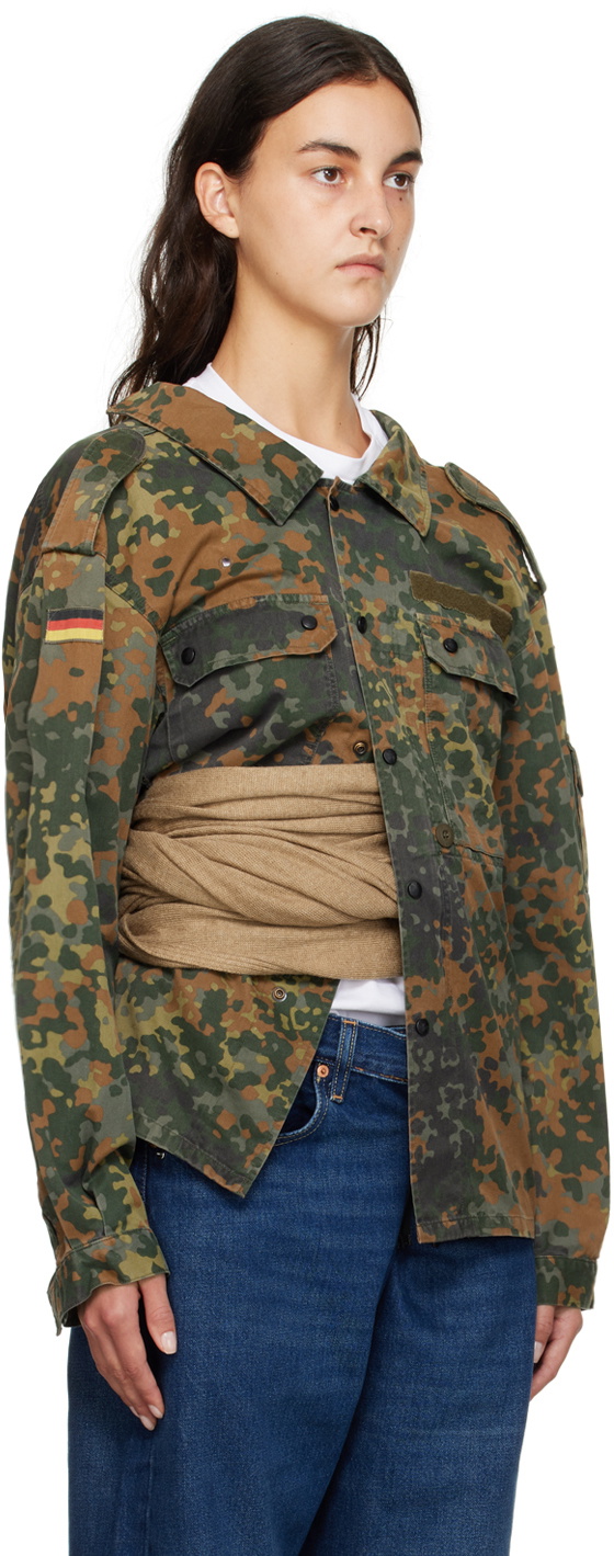 Bless Khaki Camouflage Jacket