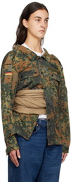 Bless Khaki Camouflage Jacket