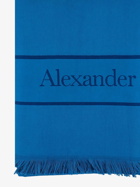 Alexander Mcqueen Beachtowel Blue   Mens