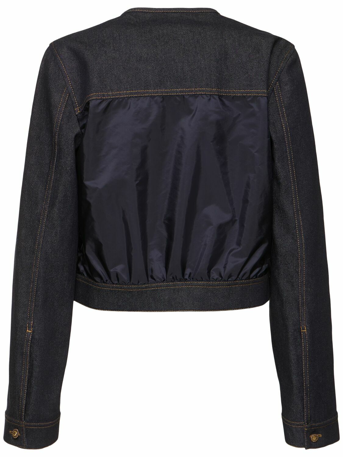 MONCLER Tencin Cotton Blend Denim Jacket Moncler