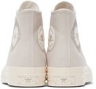 Converse Beige Chuck 70 Festival Florals Sneakers