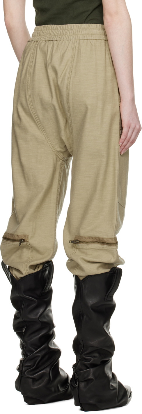 R13 Khaki Flight Lounge Pants