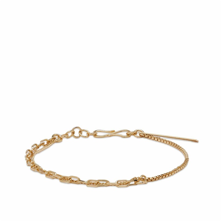 Photo: Dries Van Noten Men's Double Chain Bracelet in Gold