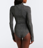 Maison Margiela Printed jersey bodysuit