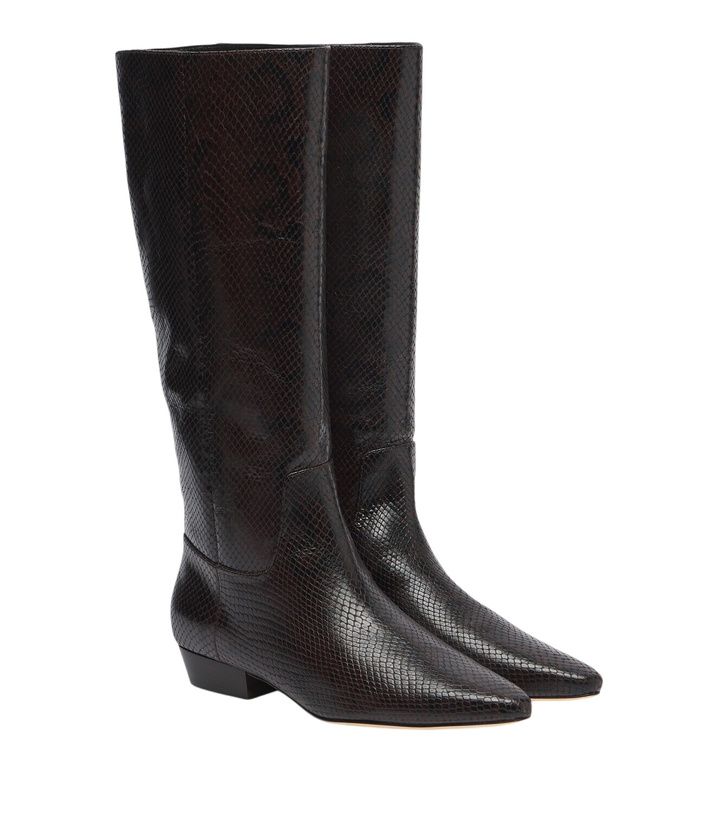 Photo: Veronica Beard Gabrielle leather knee-high boots