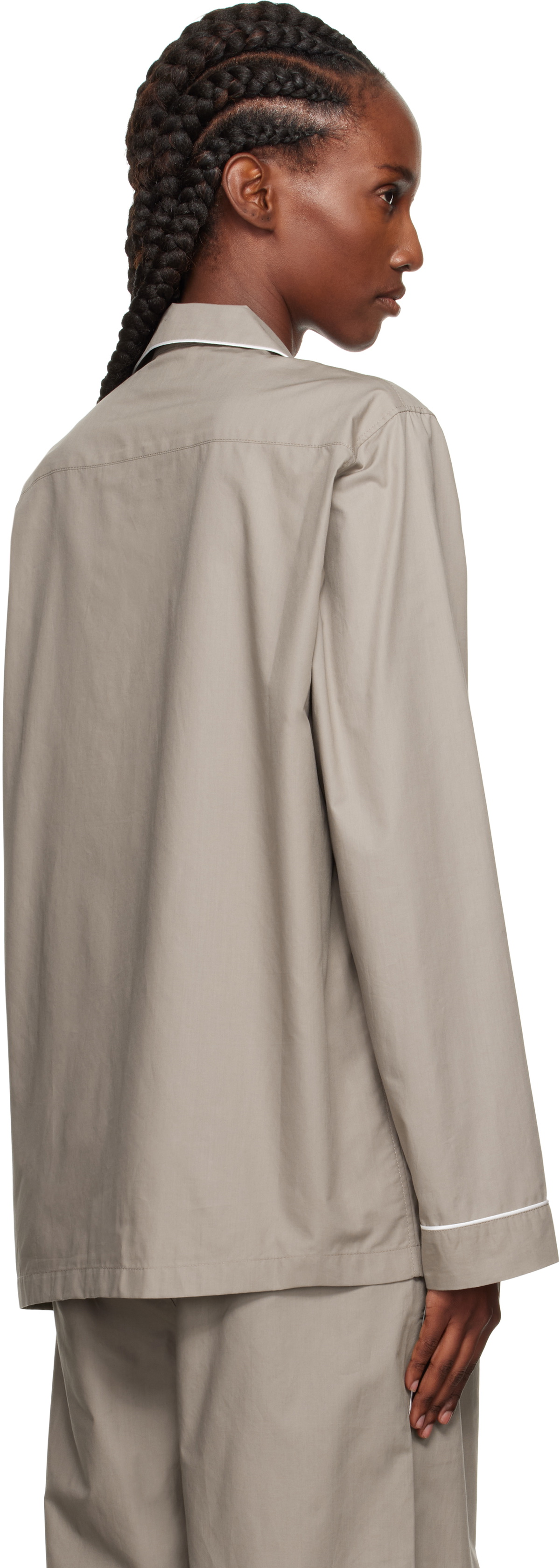 MAGNIBERG Taupe Dolce Pyjama Shirt
