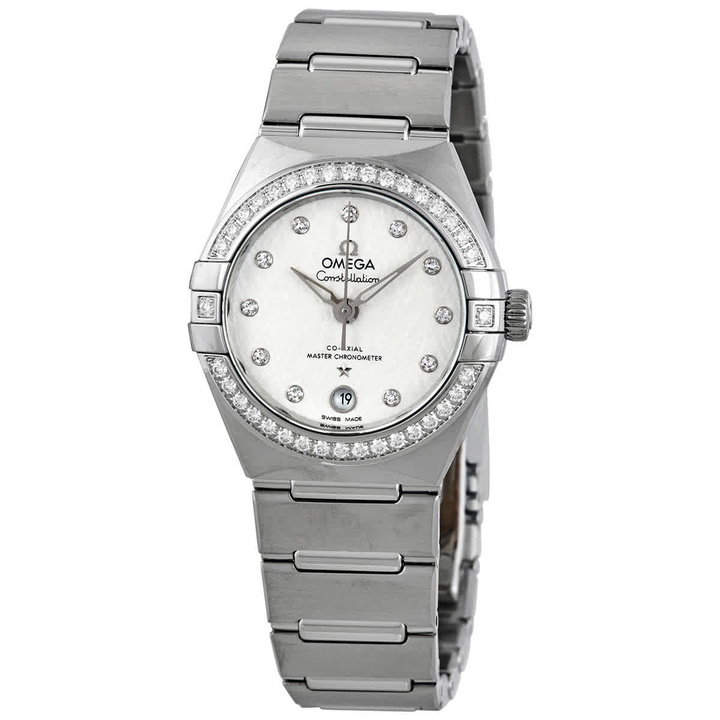 Photo: Omega Constellation Automatic Diamond Silver Dial Ladies Watch 131.15.29.20.52.001