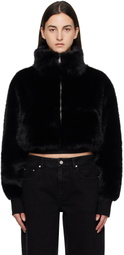 Paris Georgia Black Seb Faux-Fur Jacket