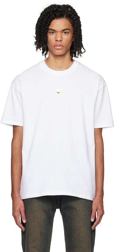 Photo: WYNN HAMLYN Off-White Appliqué T-Shirt