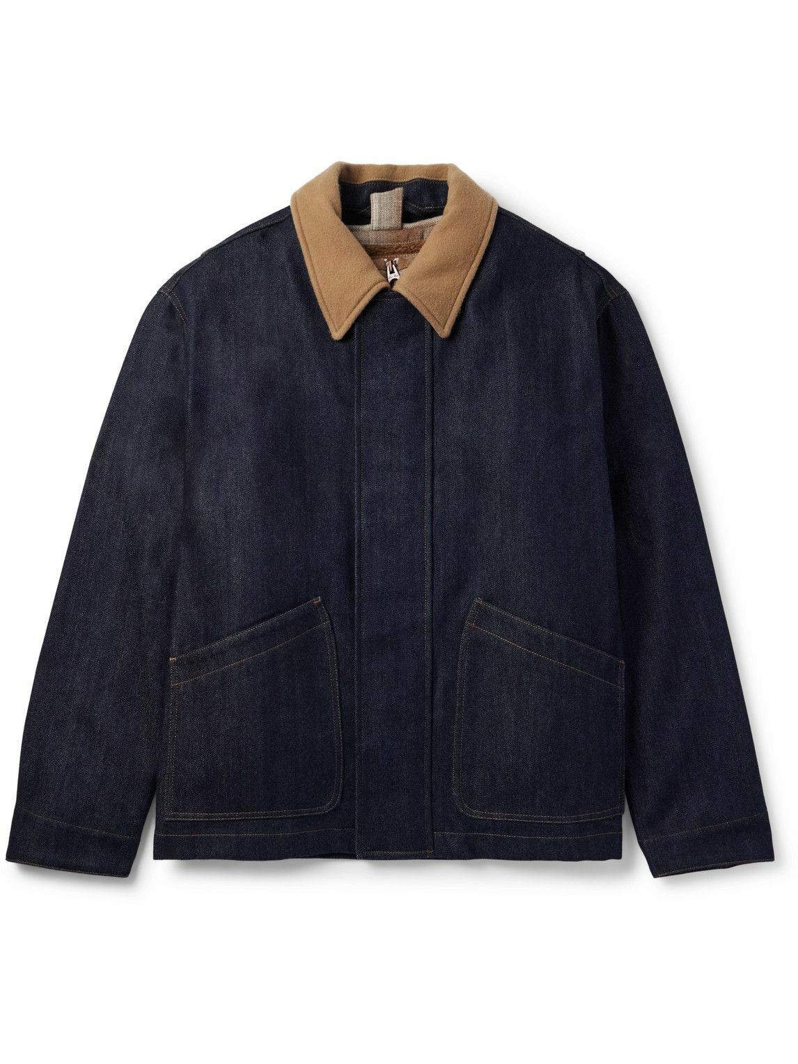 Loro Piana - Tomoki CashDenim® Jacket with Detachable Gilet - Blue