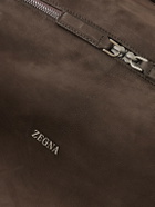 Zegna - SECONDSKIN Suede Weekend Bag
