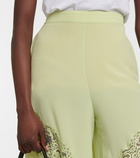 Stella McCartney - Silk and lace pants