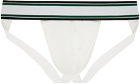 JW Anderson Off-White & Green Tom Of Finland Edition Briefs