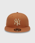 New Era Side Patch 9 Fifty New York Yankees Brown - Mens - Caps