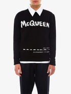 Alexander Mcqueen Sweater Black   Mens