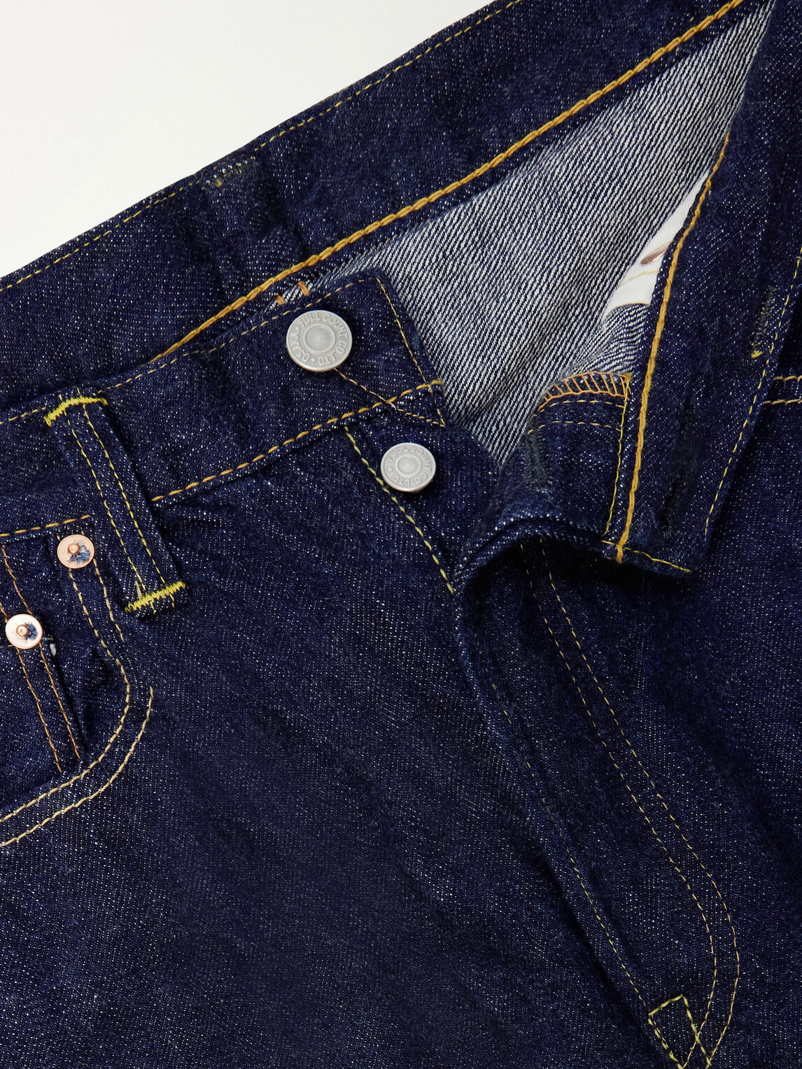 FULLCOUNT - 1101SSW Straight-Leg Selvedge Jeans - Blue