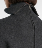 Balenciaga Back-To-Front wool-blend polo sweater