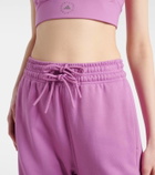 Adidas by Stella McCartney TrueCasuals cotton jersey sweatpants