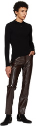 Courrèges Black Embroidered Sweater