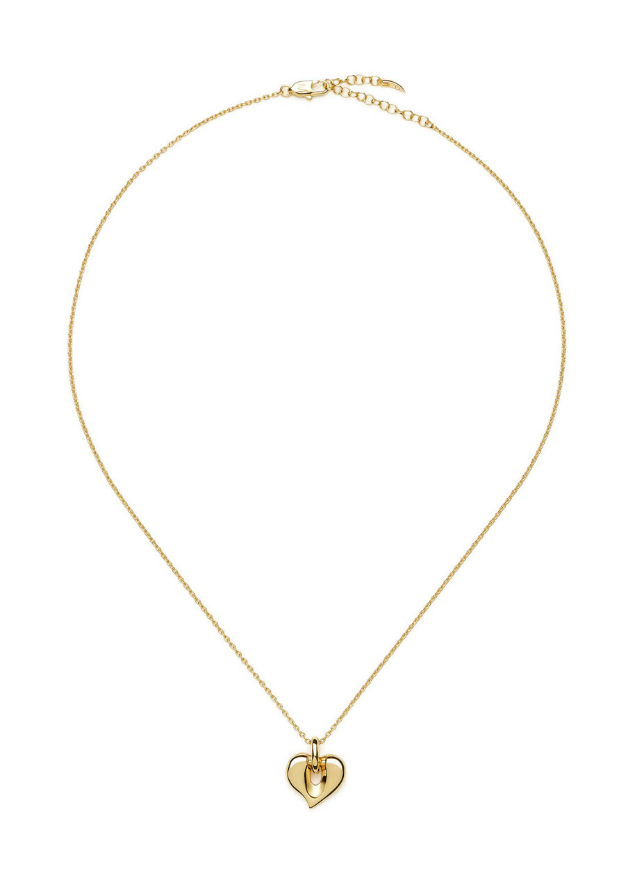 Missoma Molten Heart Gold-plated Necklace - One Size