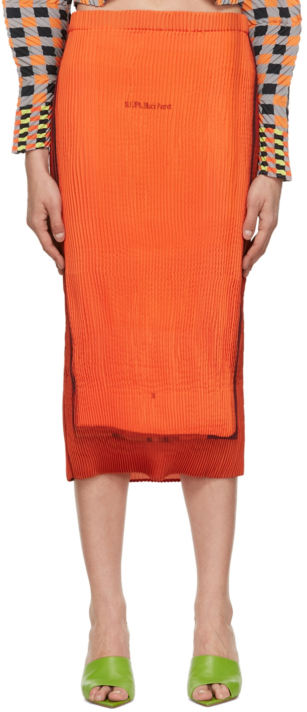Julia Heuer Orange Ekke Skirt