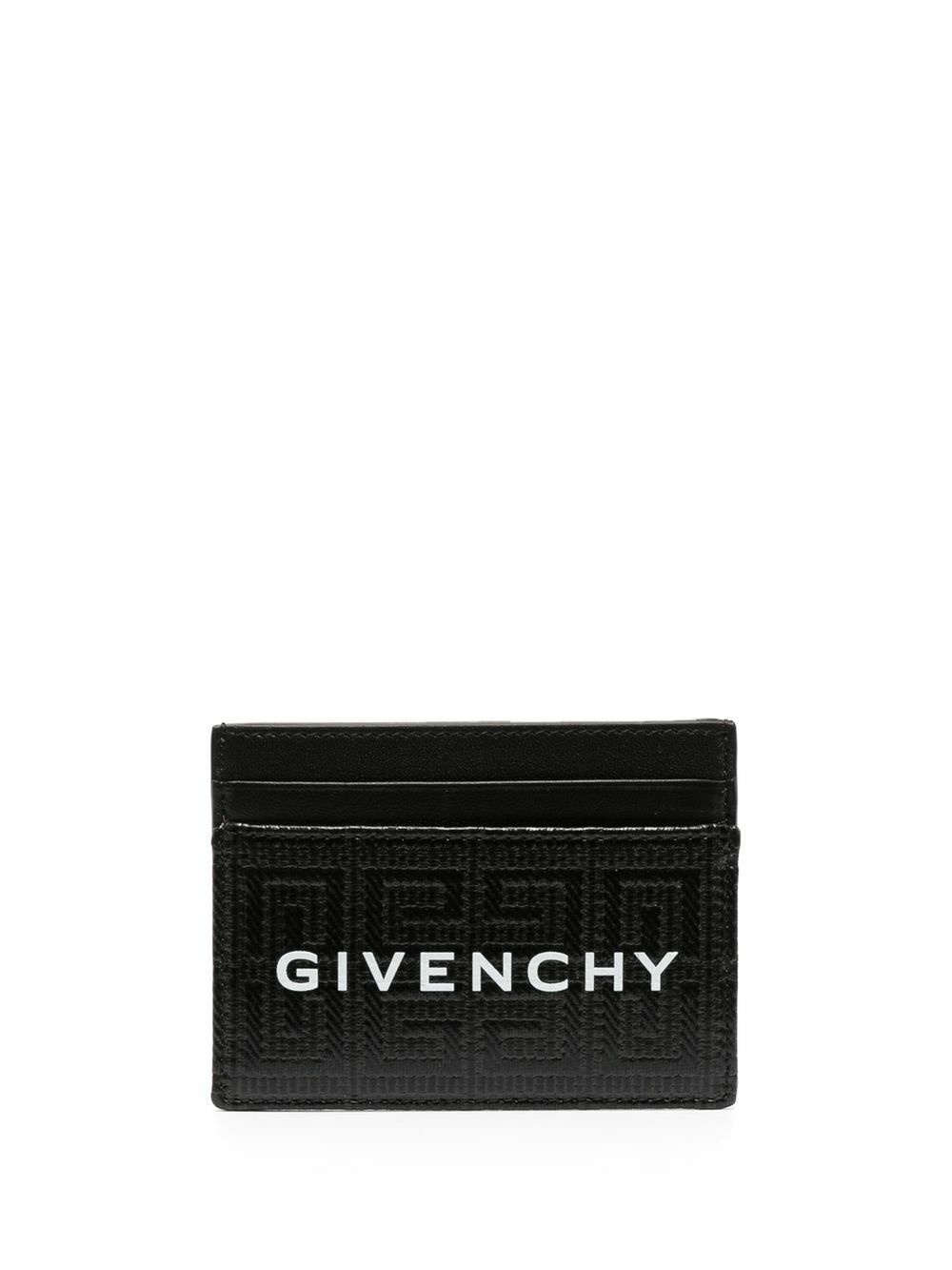 GIVENCHY - Logo Leather Credit Card Case Givenchy
