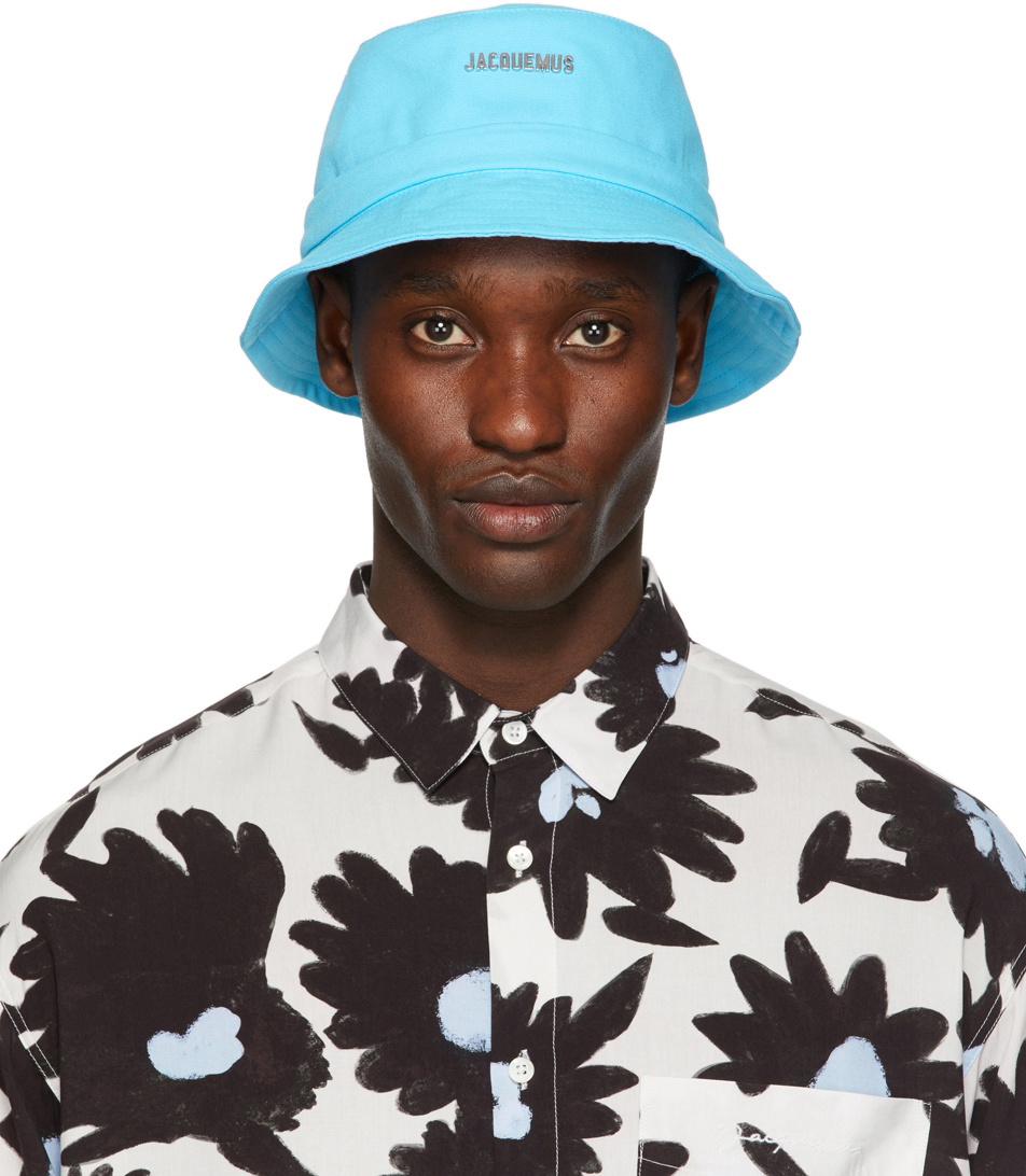 JACQUEMUS Blue La Montagne 'Le Bob Gadjo' Hat Jacquemus