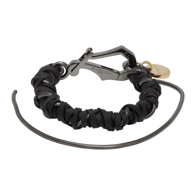 Photo: Givenchy Black Braided Bracelet