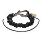 Givenchy Black Braided Bracelet