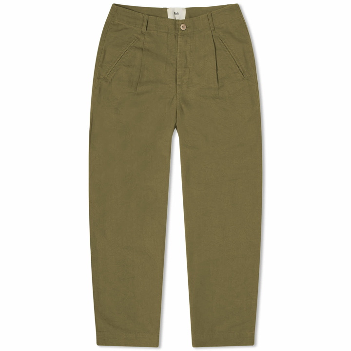 Photo: Folk Men's Assembly Trousers in Olive