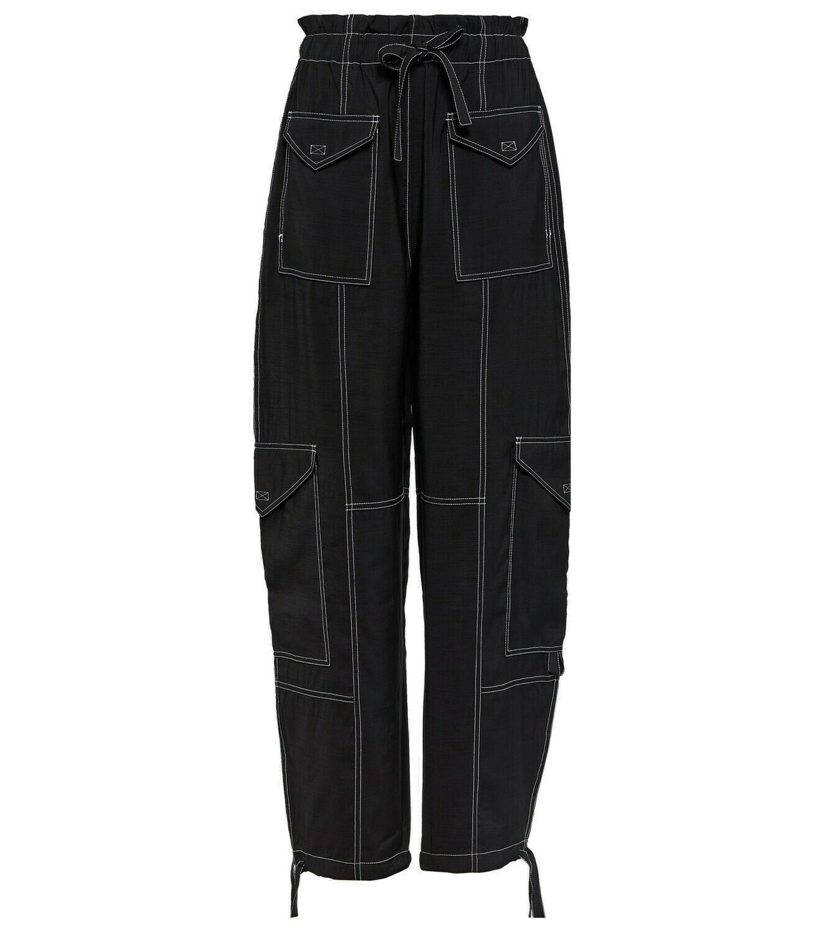 GANNI Stretch Pocket Cargo Pants