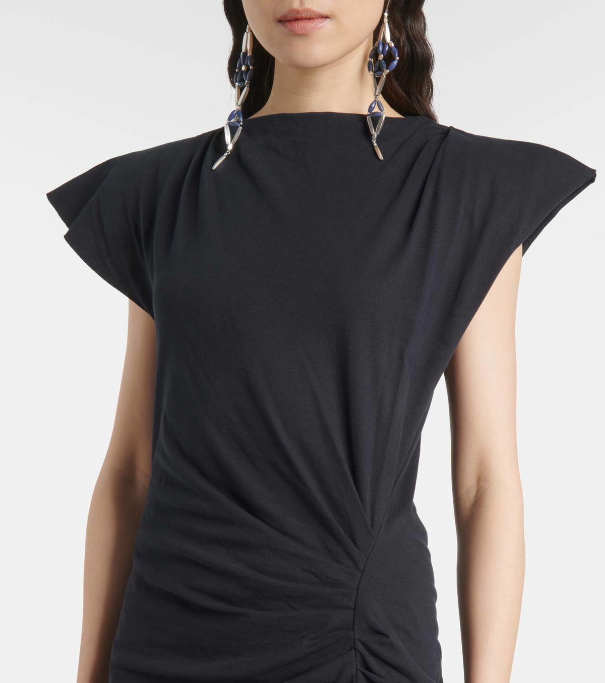 Isabel Marant Women's Nejima Long Dress Black