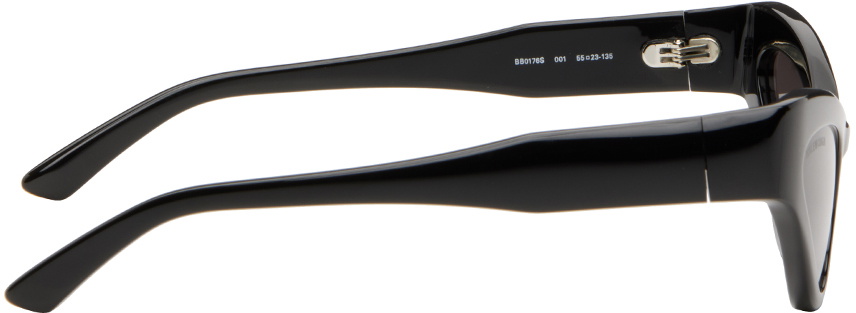 Balenciaga Black Cat-Eye Sunglasses
