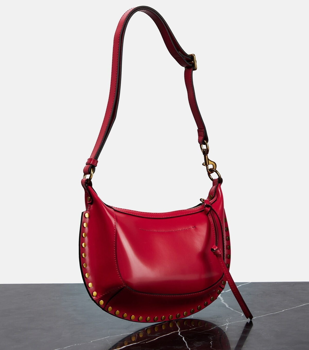 Isabel Marant - Oskan Moon leather shoulder bag Isabel Marant