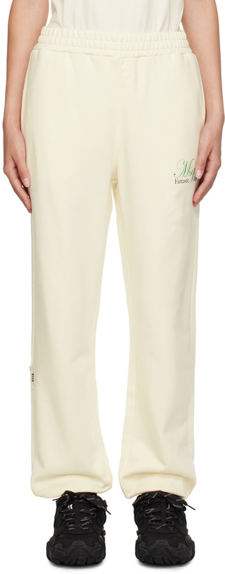 Photo: MSGM Off-White Three-Pocket Lounge Pants