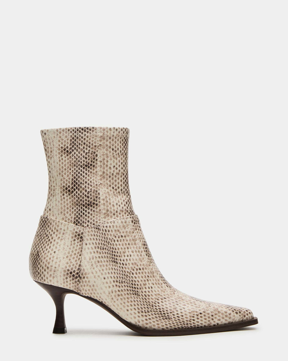 Steve Madden Stasia Booties in Natural Exotic