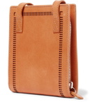 Jacquemus - Le Gadjo Logo-Detailed Leather Pouch - Orange