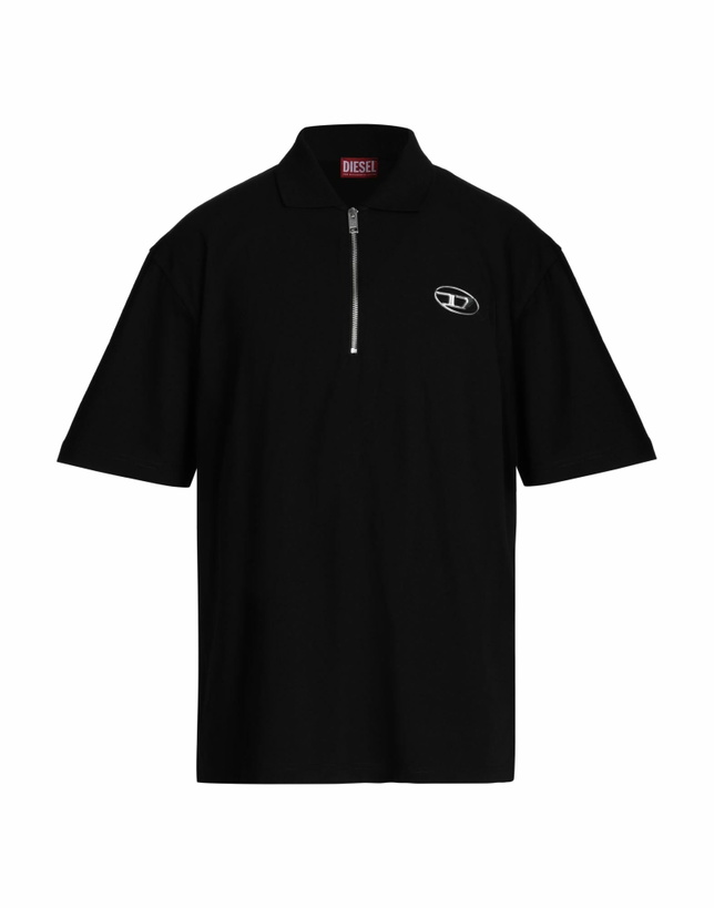 Photo: Diesel T-vor-od Mens Polo shirt in Black