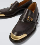 Versace Primo Medusa leather loafers